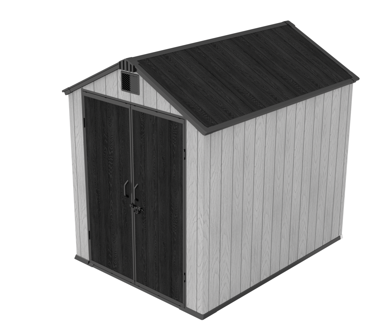 מחסן פלסטיק KingCenter 6X8 PRO – תמונה 3