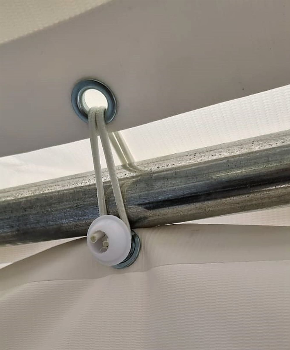 אוהל 5X12 לאירועים פרמיום מחוזק PVC – תמונה 5