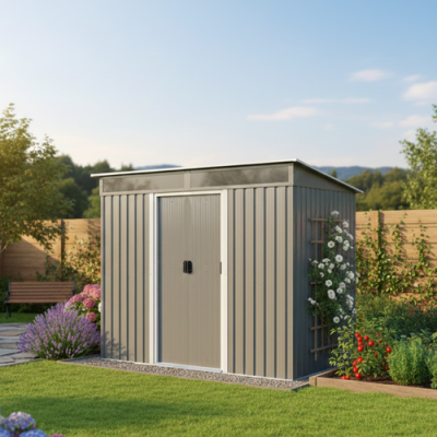 מחסן מתכת דגם Garden Top 238X174 PS68