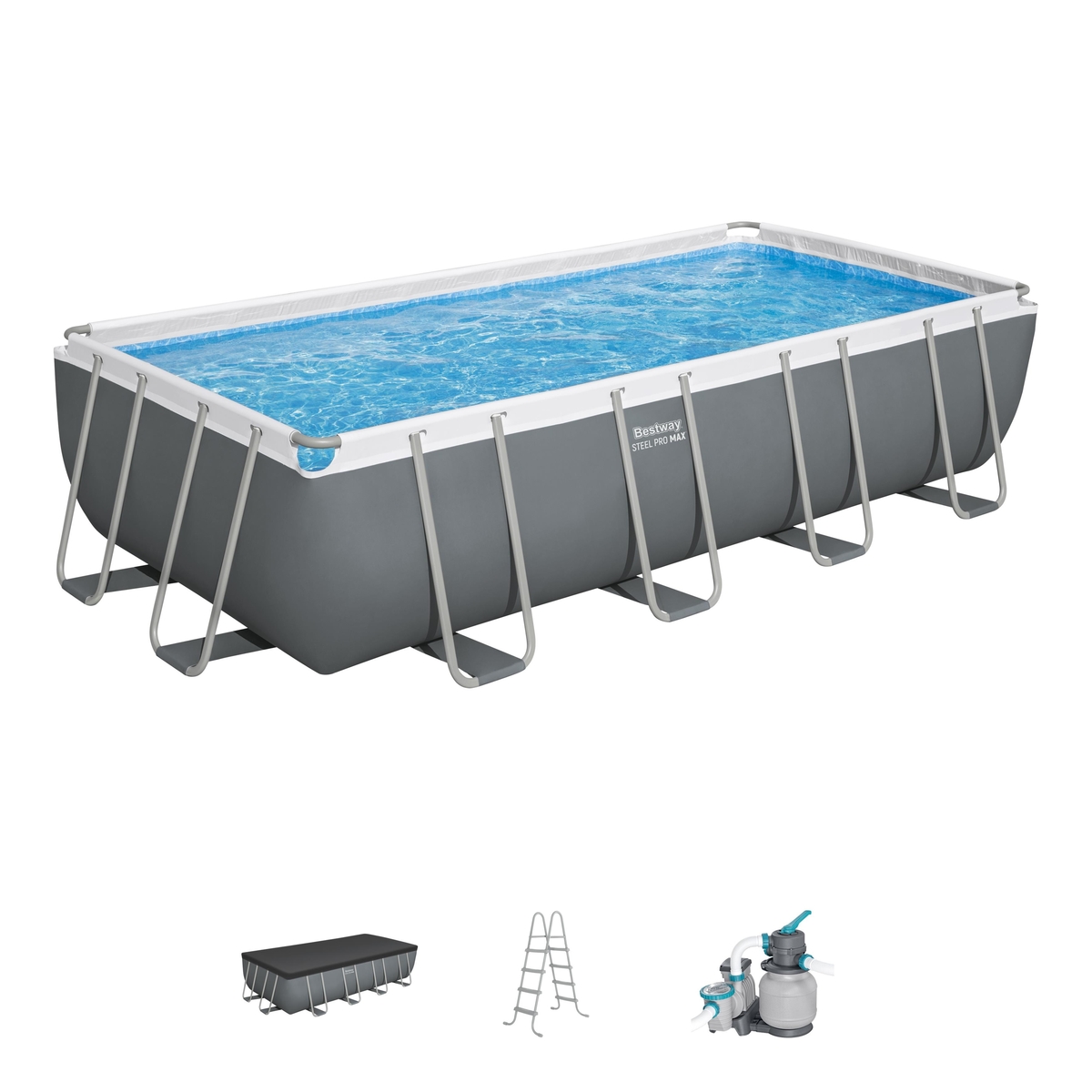בריכת שחייה מלבנית דגם 56466 549274 BestWay - יבוא מקביל – תמונה 9