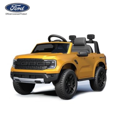 רכב שטח ממונע לילדים פורד ריינג'ר 12V צהוב