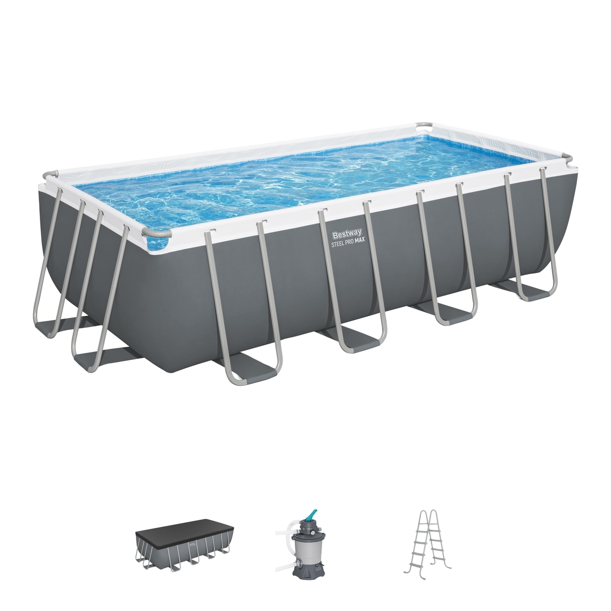 בריכת שחייה מלבנית דגם 56671 488244 BestWay - יבוא מקביל – תמונה 6