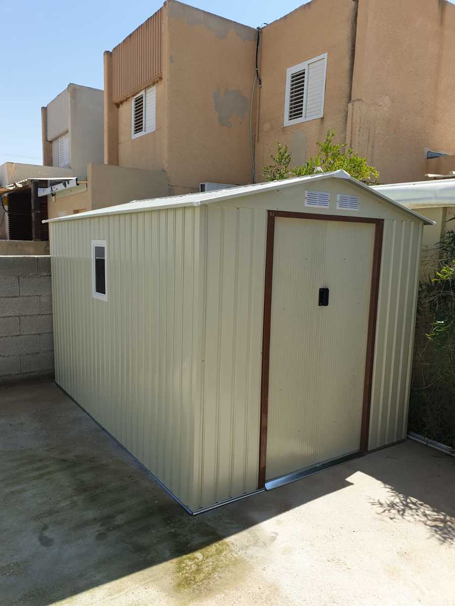 מחסן מתכת לגינה Garden Top דגם 213X319 – תמונה 6