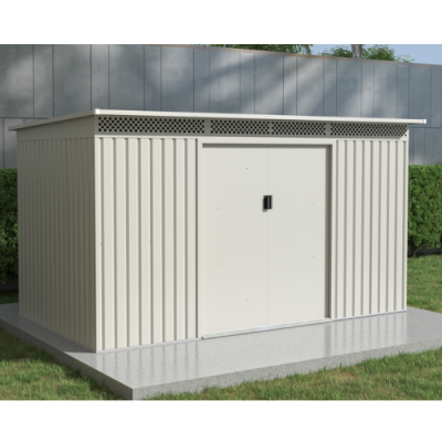מחסן ברזל גויה מידות Garden Top 143X095 מחסן מתכת עמיד בכל תנאי מזג האויר