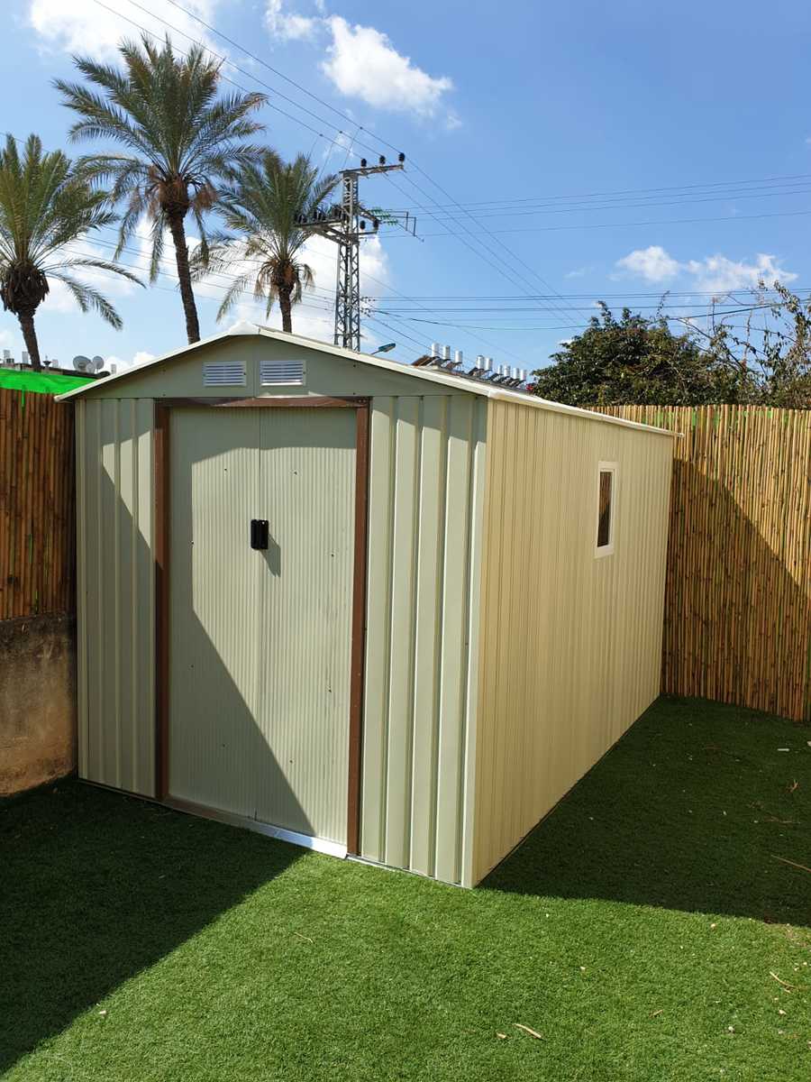 מחסן מתכת לגינה Garden Top דגם 213X319 – תמונה 5