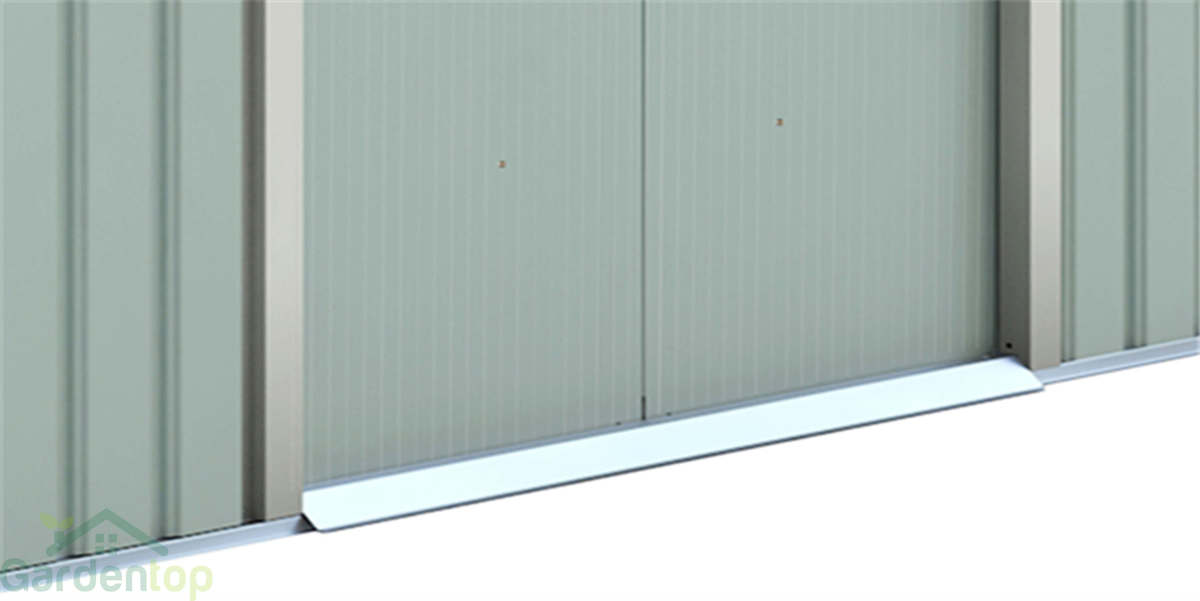 מחסן מתכת לגינה Garden Top בגודל 2.13X2.55 ס"מ – תמונה 7