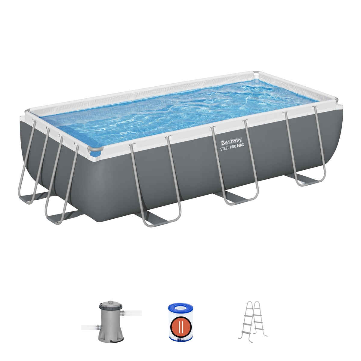 בריכת שחייה מלבנית דגם 56441 404201 BestWay - יבוא מקביל – תמונה 6
