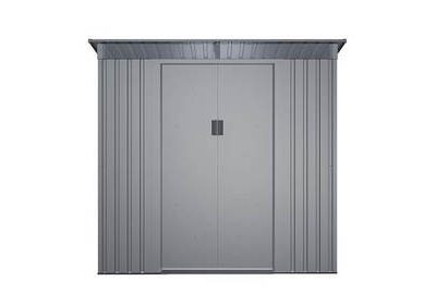 מחסן מתכת לגינה 213X127 Garden Top מחסן חצר עם 5 שנות אחריות