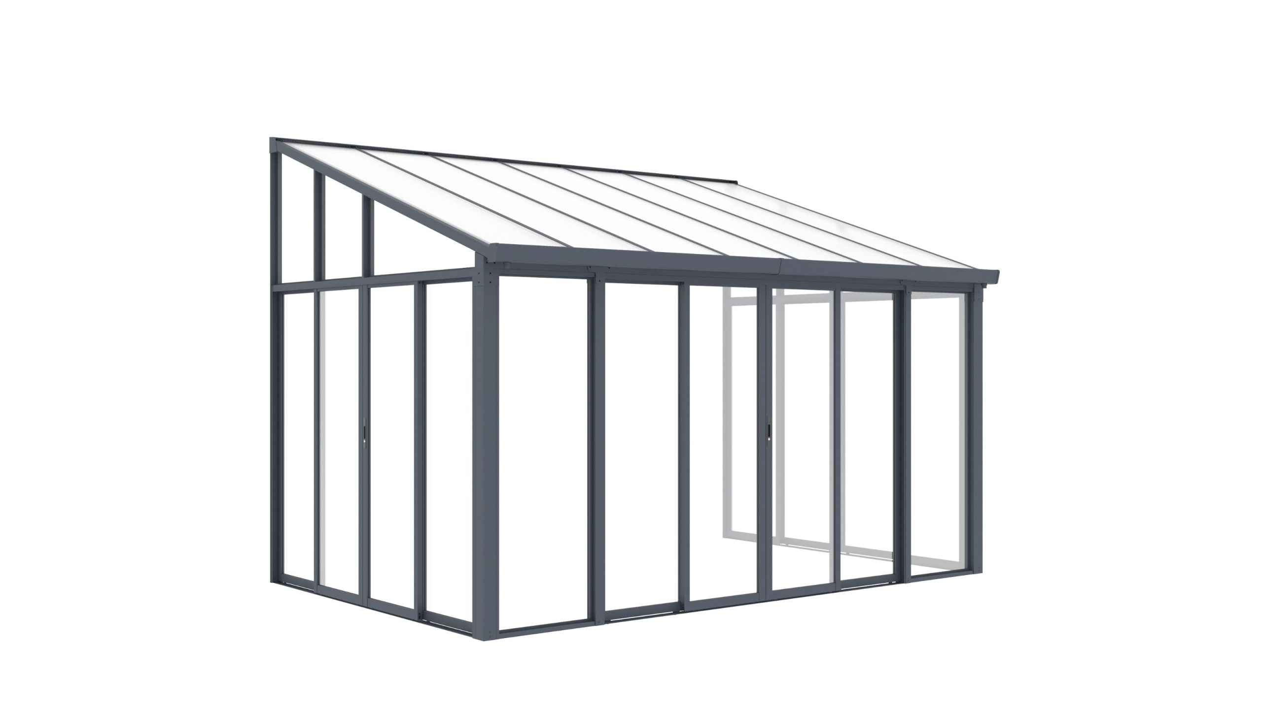 פרגולה אלומיניום סגורה דגם Garden Top - MANDY A – תמונה 5