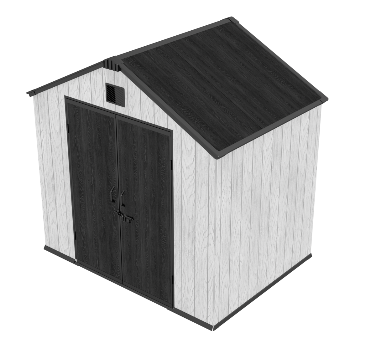 מחסן פלסטיק KingCenter 8X6 PRO – תמונה 5