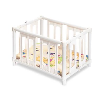 עריסת פלסטיק מתקפלת לבובה מבית Olibaby