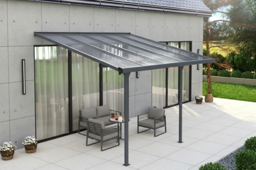 פרגולה אלומיניום דגם Garden Top -Bruce D – תמונה 1