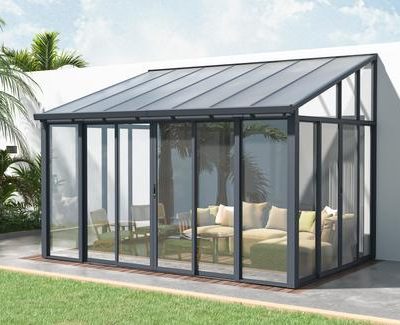 פרגולה אלומיניום סגורה דגם Garden Top - MANDY A