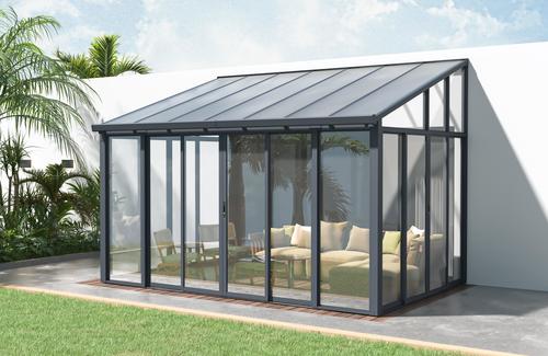 פרגולה אלומיניום סגורה דגם Garden Top - MANDY A – תמונה 1