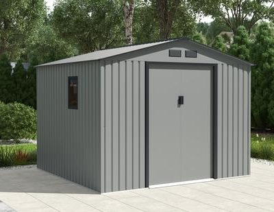 מחסן מתכת 277X255 Garden Top- מחסן ברזל לגינה איכותי ועמיד