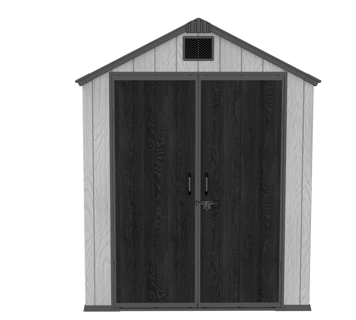 מחסן פלסטיק KingCenter 6X8 PRO – תמונה 4