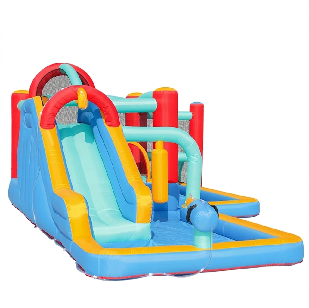 מתקן מתנפח עם מגלשה דגם DD-73021 מבית – תמונה 4