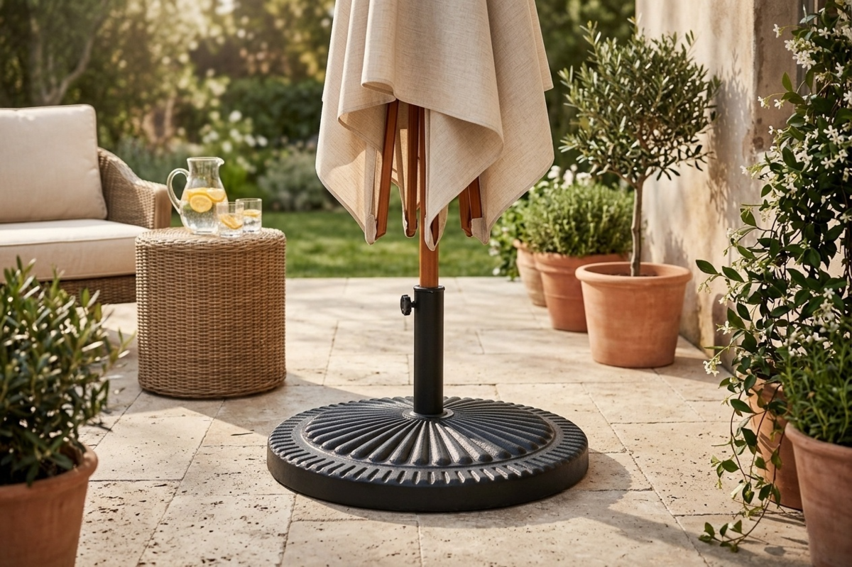 בסיס שמשיה עגול 30 קג – תמונה 4