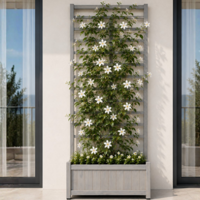 אדנית לצמח מטפס דגם Garden Top - grow