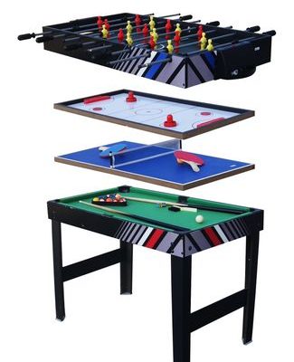 שולחן משחק מיני 4 ב-1