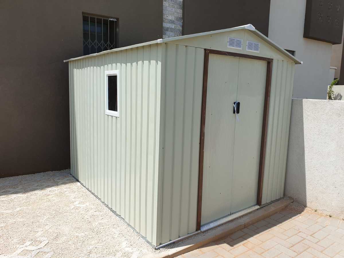 מחסן מתכת לגינה Garden Top בגודל 2.13X2.55 ס"מ – תמונה 6