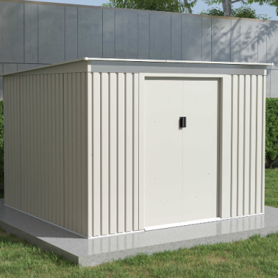 מחסן מתכת לגינה 213X127 Garden Top מחסן חצר עם 5 שנות אחריות