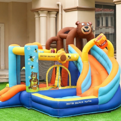 מתקן מתנפח עם מגלשה דגם DD-72069B מבית