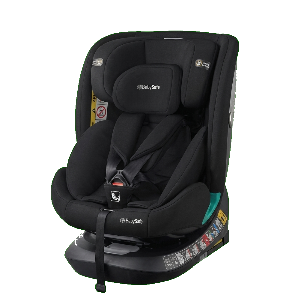 כיסא בטיחות מסתובב 360 דגם G409 בתקן I-SIZE