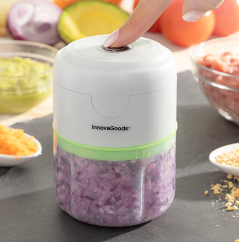 מעבד מזון נטען ונייד דגם InnovaGoods Echoppie – תמונה 1