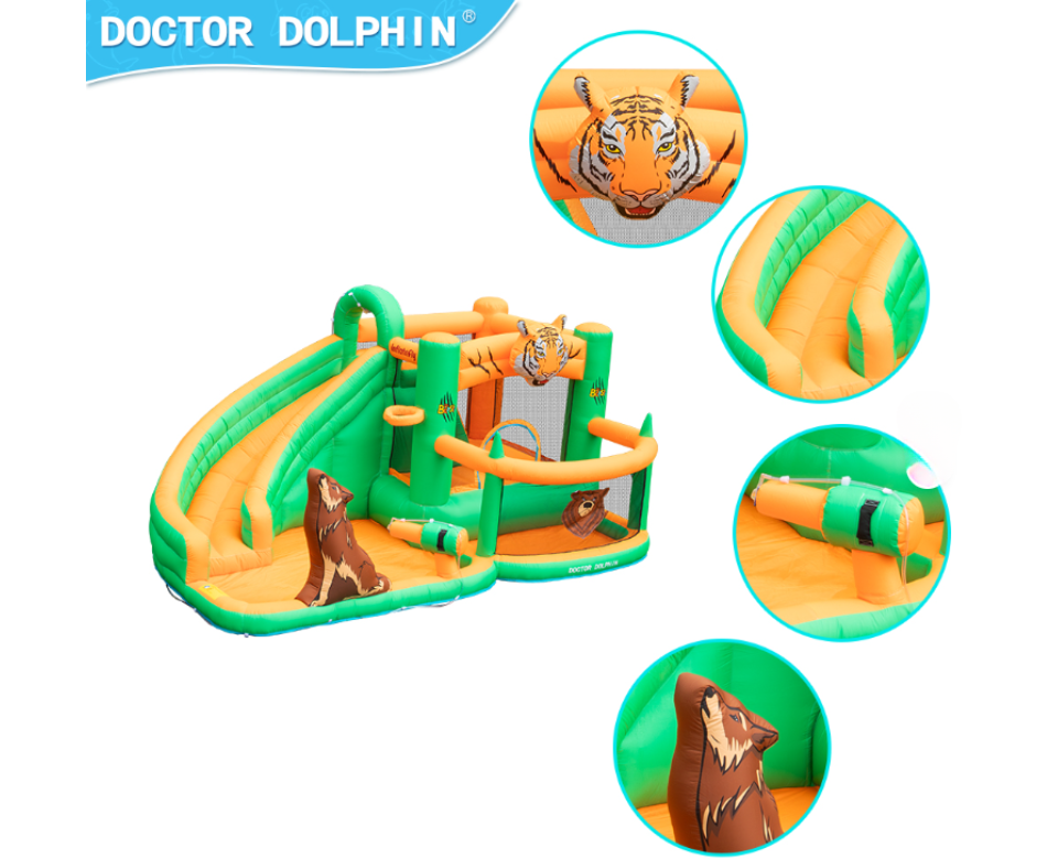מתקן מתנפח עם מגלשה דגם DD-73075 מבית – תמונה 5