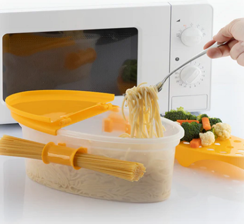 סיר פסטה למיקרוגל 4 ב-1 InnovaGoods – תמונה 6