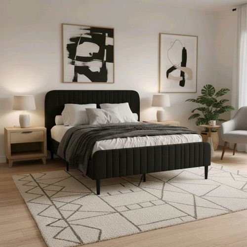 מיטה זוגית מרופדת דגם סוואנה SAVANA, מידה 160/200 ס"מ – תמונה 3