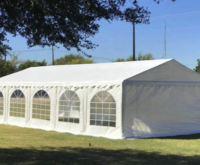 אוהל 5X12 לאירועים פרמיום מחוזק PVC