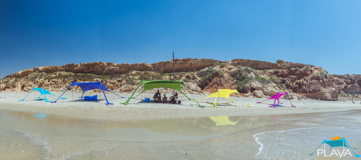 ציליה לים Playa גרנד 3X4 מטר עם הגנת UV – תמונה 5