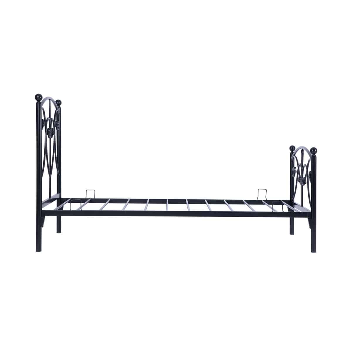מיטת יחיד ממתכת דגם MANILA במידה 90x190 ס"מ – תמונה 6